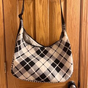 Baggu MIXED PLAID Large Crescent